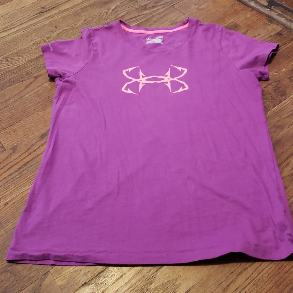 Purple Under Armour Shirt